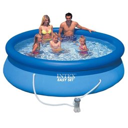 Piscina Intex 3853 litros com Bomba Filtrante 220v 28122 - 1 Piscina Intex 3853 litros com Bomba Filtrante 220v 28122 - 1