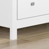Cômoda Ditália 6 Gavetas DM-221 Branco - 7