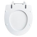 Ver imagem 5 de Assento Sanitário Tampa de Vaso Branco Mdf Laqueado Laura para Bacia Roca