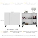 Ver imagem 3 de Sapateira Retrô 3 Portas Nina Multimóveis V6018