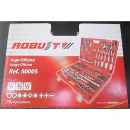 Jogo de Ferramentas Oficina Master Robust 5000S - 178 peças - 2