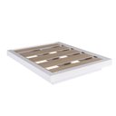 Ver imagem 3 de Cama Queen Flutuante 162cm X 202cm para Quarto de Casal Cor:branco