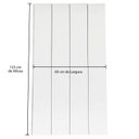Ver imagem 4 de Lambri Emmdf Revestido 135CMX60CM Branco Casablanca