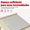 Ver imagem 2 de Mesa de Canto Itália Suporte Lateral Sofá com Base Clássica Curva Off White - Arkell