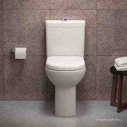 Bacia para Caixa Acoplada Deca Vogue Plus Conforto Branco Cod: P.515.17 - 2