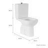 Bacia para Caixa Acoplada Deca Vogue Plus Conforto Branco Cod: P.515.17 - 3