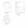 Bacia para Caixa Acoplada Deca Vogue Plus Conforto Branco Cod: P.515.17 - 4