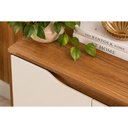 Ver mais imagens de Aparador Sala Quartzo c/4 Portas 150cm Off White Henn