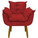 Ver imagem 7 de Kit Namoradeira e Poltrona Decorativa para Sala Recepção Manicure Consultório Alice Tecido Suede