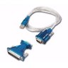 Kit Cabo Conversor Usb P/ Serial Rs232 Macho+ Adaptador Db9! - 4
