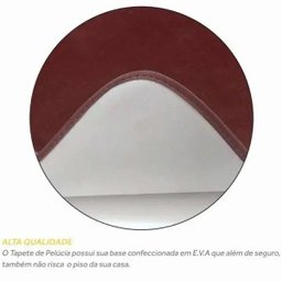 Tapete Liso para Quarto e Sala Tecido de Pelúcia 1,00M x 50cm - Verde Claro - 4