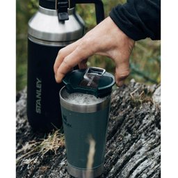 Copo Térmico Stanley para Cerveja ou Café com Tampa e Abridor Aço Inox Verde - 8