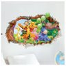 Adesivo parede quarto infantil ursinho pooh 50 cm x 70 cm - 1