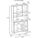 Ver imagem 3 de Armário de Cozinha 6 Portas 1 Gaveta Golden Kits Paraná