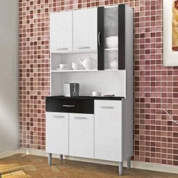 Armário de Cozinha 6 Portas 1 Gaveta Golden Kits Paraná - 1