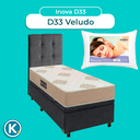 Ver imagem 5 de Cama Box Bau + Cabeceira + Colchão Solteiro D33 + Travesseiro Ortobom