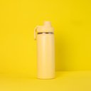 Ver imagem 2 de Garrafa de Água 780ml Aço Inox com Alça e Bico Amarela