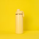Ver imagem 3 de Garrafa de Água 780ml Aço Inox com Alça e Bico Amarela