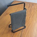 Ver imagem 4 de Suporte Porta Toalha Duplo de Rosto para Bancada em Aço Cor Preto - Edecasamoveis