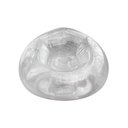 Ver imagem 3 de Poltrona Inflável Lazy Lounge Glitter com Puff Vg Plus Prata