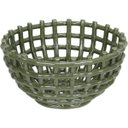 Ver imagem 1 de Centro Mesa Decorativa Fruteira Home&co Cerâmica 12x22x22cm Verde
