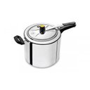 Ver imagem 1 de Panela De Pressão Polida 10 L Doméstica - Alumínio ABC