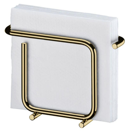 Suporte Porta Guardanapos Mesa Dourado Gold Future - 1