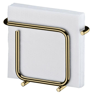 Suporte Porta Guardanapos Mesa Dourado Gold Future