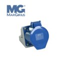 Ver imagem 1 de Tomada Ind. 32a 3p 200/250v Azul Ip44 - Margirius 21601