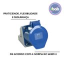 Ver imagem 3 de Tomada Ind. 32a 3p 200/250v Azul Ip44 - Margirius 21601