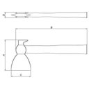 Ver imagem 2 de Machadinha Com Unha 450g - 40560001 - Tramontina GARIBALDI