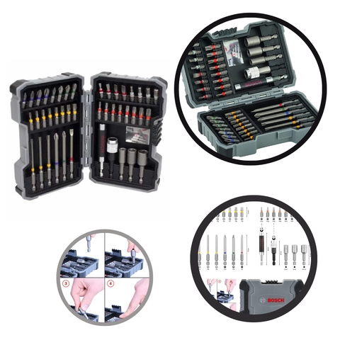 Kit para Parafusar 43 Peças - Bosch 2607017164000