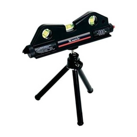 Nível A Laser Prumo 170mm Com Tripe De 150mm - 3 Bolhas - Mtx