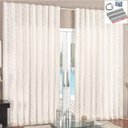 Ver imagem 1 de Cortina 2 Mt Sala Quarto Renda com Voal para Trilho Comum Baratissima Palha