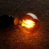 Lâmpada Filamento LED G80 4W Vintage Retro Âmbar Bivolt - 4