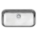 Ver imagem 1 de Cuba Inox 56x34x17 Acetinada Com Escape Tramontina 94024/103