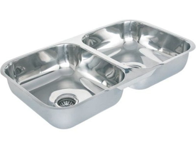 Cuba Dupla 72x40x17cm Aço Inox Aisi 304 - Tecnocuba - 1