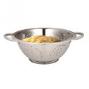 Ver imagem 3 de Kit Inox Essencial 3 peças Escorredor de Macarrão, Escorredor de Arroz e Bowl - Yazi