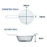 Fritadeira Eletrica Industrial Tacho Redonda 3,5l Profissional - 3