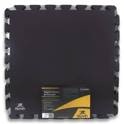 Tapete Fitness de Encaixe 50cm x 50cm x 1cm Muvin Tfe-100 - 2