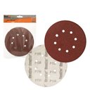 Ver imagem 1 de Disco de Lixa Base Auto-adesiva 180mm 8 Furos Grao 150 - Pacote com 10 - Bestfer