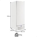 Ver imagem 2 de Freezer Vertical Fricon Tripla Ação 569 Litros Estatico Branco Porta Cega Vcet569 220v