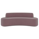 Ver imagem 2 de Sofá 4 Lugares para Sala de Estar Living 260cm Koane D06 Veludo Rosa - Mpozenato