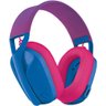 Fone de ouvido Gamer Logitech G435 Lightspeed Inalambrico - Blue/Raspberry (981-001061) - 2