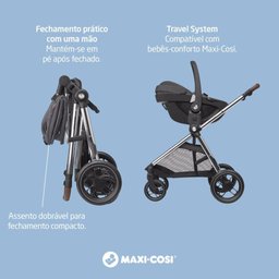 Carrinho de Bebê Anna Luxe Maxi-Cosi - Twillic Grey - 4