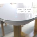 Ver imagem 7 de Conjunto Sala de Jantar Mesa com 4 Cadeiras Madeira Maciça Havana Linho Móveis Mix