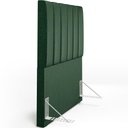 Ver imagem 3 de Cabeceira Cama Box Solteiro 100 Cm Facto Verde Musgo