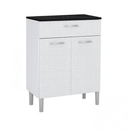 Balcão de Cozinha Diamante com Tampo 2 Portas Kits Paraná - 2