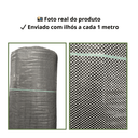 Ver imagem 3 de Rafia Carijó Preto Branco 3x9 Proteção de Solo com Ilhós