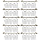 Ver imagem 1 de Conjunto 10 Organizadores Suportes de Taças 42cm Porta Taças Retos Dourado